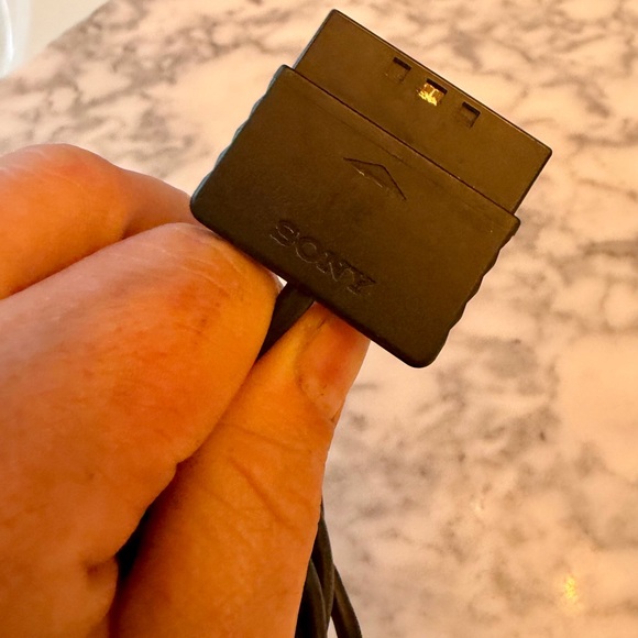 Sony PlayStation 2 PS2 Ocean Blue Clear Controller - OEM DualShock2 SCPH-10010 - Picture 9 of 9